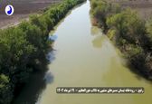 رسیدن موج رهاسازی آب به حوضه پایین دست کرخه